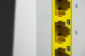 network inputs on a router