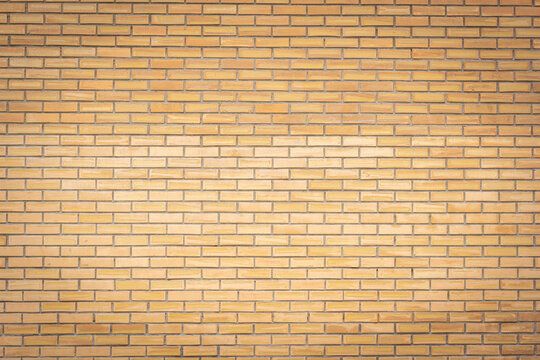 Large brick wall texture with wide perspective and high resolution, for backgrounds, textures, templates