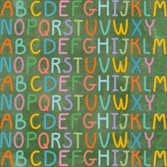 Back To School Seamless Pattern for party, anniversary, birthday. Design for banner, poster, card, invitation and scrapbook