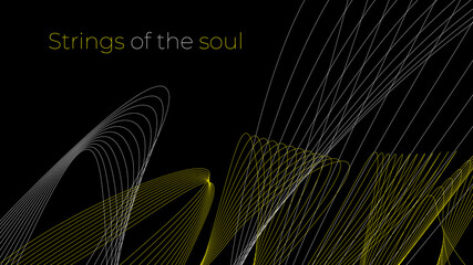 Abstract vector smooth color wave. Blue flow curve motion illustration. Smoke design. Vector lines.