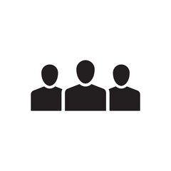 business team icon - group people icon