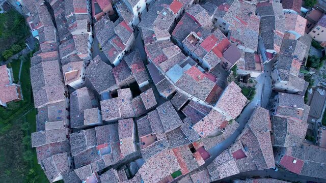 Town of Beceite in the Region of Matarra&ntilde;a. Teruel. Aragon. Spain. Europe