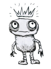 The man who wants to be king.
A naive hero. Character sketch.