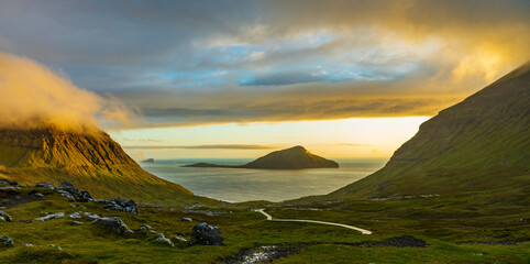 Faroe Islands-Koltur island
