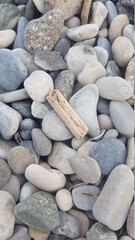 pebbles on the beach