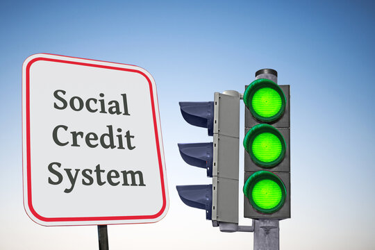 Social Credit System, signal on green