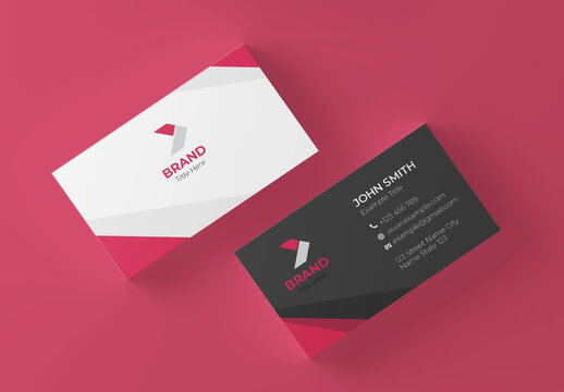 Corporate Business Card Layout