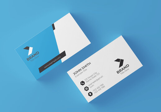Modern Business Card Layout