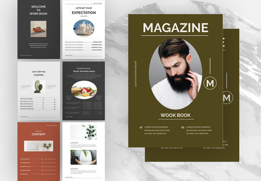 Clean Magazine Layout