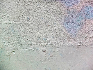Blue painted textured and smooth wall as background or texture