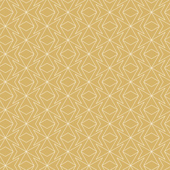 Seamless geometric pattern with white diagonal square on gold background. Abstract luxury christmas color vector print. Luxury creative print design for invite, gift certificate, voucher, card.	
