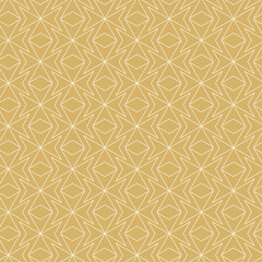 Seamless geometric pattern with white diagonal square on gold background. Abstract luxury christmas color vector print. Luxury creative print design for invite, gift certificate, voucher, card.	
