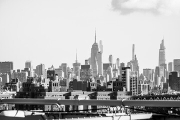 Obraz na płótnie Canvas landscape in New York City. photo during the day.