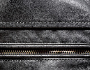 black leather texture background. detailed close up of leather