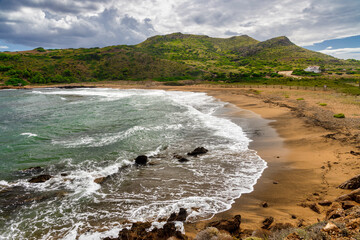 binimel-la beach, menorca, balearic islands, spain