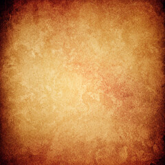 Grunge background of brown paper with space for text
