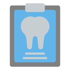 clipboard flat icon