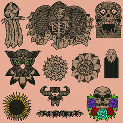 Cartoon Tattoo Pack