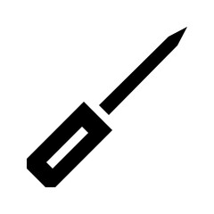 screwdriver glyph icon