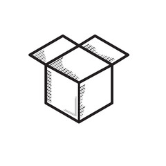 the box vector design for your project with white background