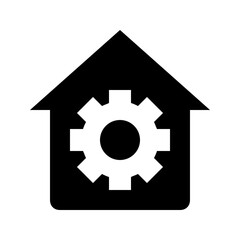 home glyph icon
