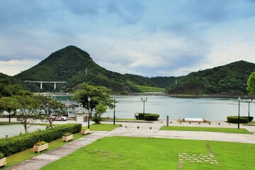 Fototapeta premium 世界遺産三角西港風景