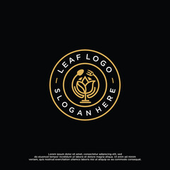 Fototapeta premium lotus flower logo design templete . 