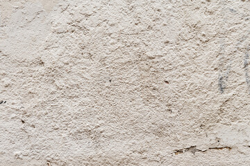 Old wall painted several times with chips and stains. Vector concrete texture