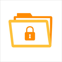 folder with lock