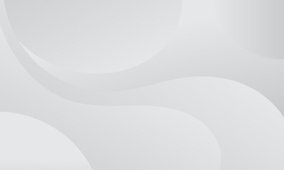 Abstract white geometric background. Modern background design. gradient color. Fluid shapes composition. Fit for presentation design. website, basis for banners, wallpapers, brochure, posters