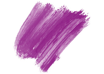 Pincelada de pintalabios color morado. Mancha textura maquillaje, belleza.