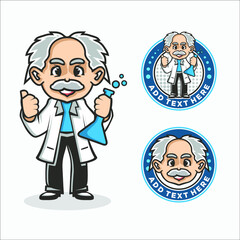 people with glass lab