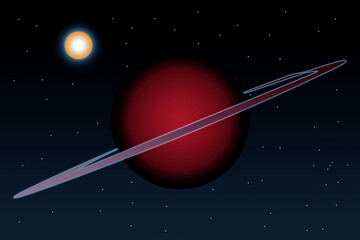 El gran planeta rojo © Omar