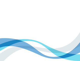 背景や装飾に使える3本のラインのイラスト