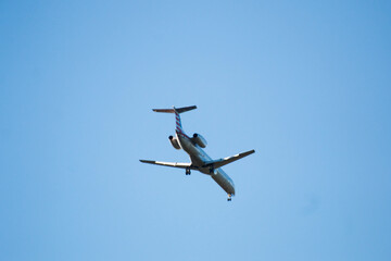 airplane in the sky