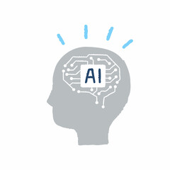 AI (人工知能）のイメージ