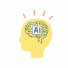 AI (人工知能）のイメージ