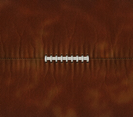 Flat Football Texture With Laces © jimlarkin