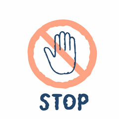 STOPマーク　アイコン