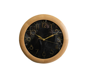 photo wall clock, isolate