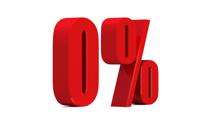 0 Percent off 3d Sign on White Background, Special Offer 0% Discount Tag, Sale Up to 0 Percent Off,big offer, Sale, Special Offer Label, Sticker, Tag, Banner, Advertising, offer