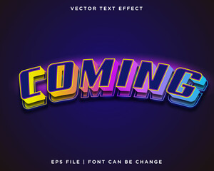 COLORFUL GAMING TEXT EFFECT