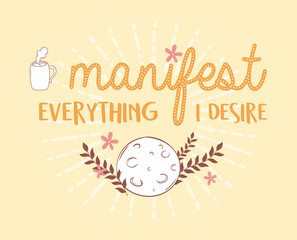 optimistic and affirmation text