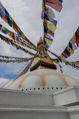 Boudhanath stupa is one of the largest stupa in the world, which is located in Kathmandu, Nepal as well as it is already declared World Heritage Site