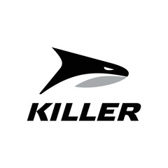Killer whale logo template © wahyusadiwibowo