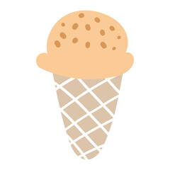 Ice cream cone illustration