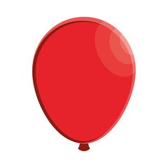 red balloon decoration