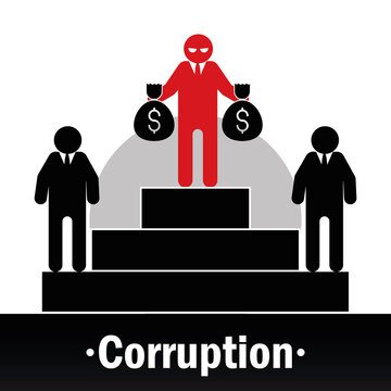 Corrupt Man Pictogram