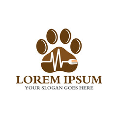 pets food logo , veterinary logo
