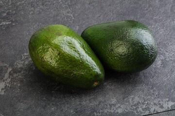 Fresh ripe avocado for cooking
